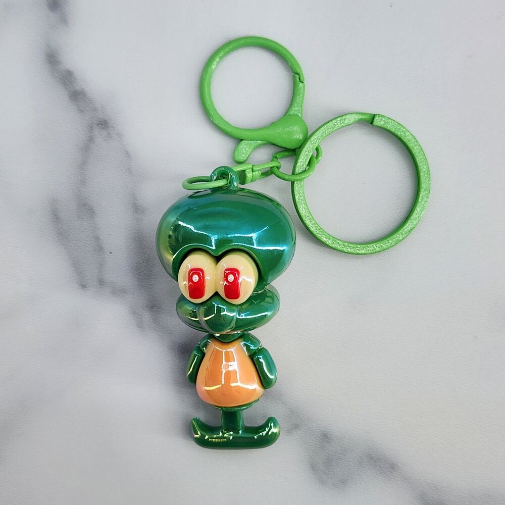 Squidward Tentacles 3D Figure Keychain & Bag Charm SpongeBob SquarePants
